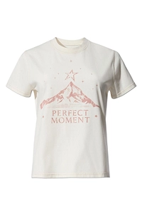 Perfect Moment Graphic Vintage-Effect T-Shirt