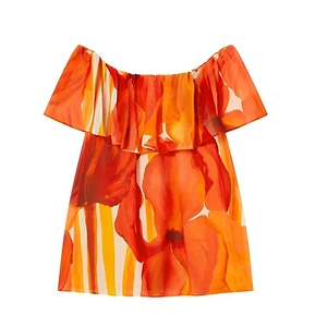 Persona Off-The-Shoulder Georgette Blouse