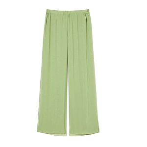 Persona Straight-Leg Georgette Trousers