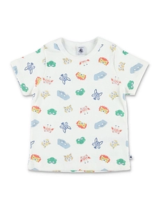 Petit Bateau Animal Mask Short Pyjamas