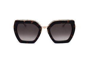 Philipp Plein Eyewear Geometric Frame Sunglasses