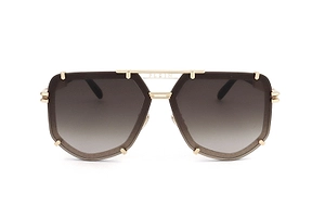 Philipp Plein Eyewear Geometric Metal Sunglasses