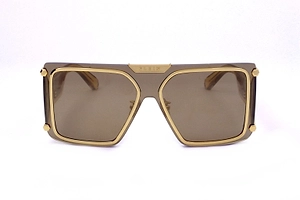 Philipp Plein Eyewear Geometric Shield Sunglasses