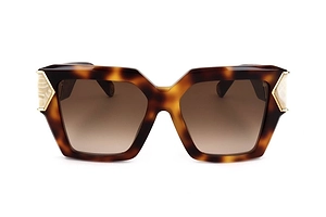 Philipp Plein Eyewear Hexagon-Logo Square Sunglasses