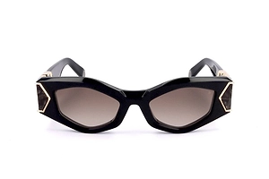 Philipp Plein Eyewear Hexagon-Logo Cat-Eye Sunglasses