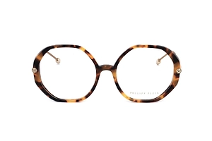 Philipp Plein Eyewear Vpp 053 Round Glasses And Frames