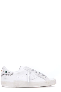 Philippe Model Embellished Low-Top Sneakers