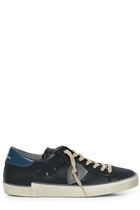 Philippe Model Prlu Distressed Low-Top Sneakers