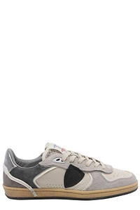 Philippe Model Logo Patch Lace-Up Sneakers