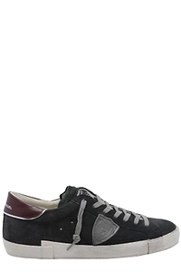 Philippe Model Logo Patch Lace-Up Sneakers