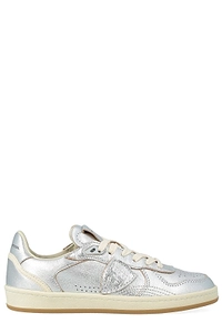 Philippe Model Logo Patch Lace-Up Sneakers