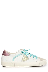 Philippe Model Logo Patch Lace-Up Sneakers