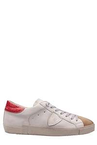 Philippe Model Logo Patch Low-Top Sneakers