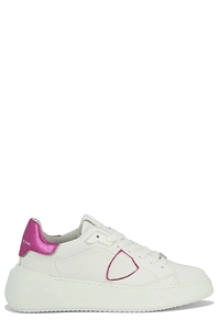 Philippe Model Tres Temple Lace-Up Sneakers