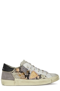 Philippe Model Logo Patch Low-Top Sneakers