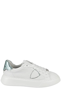 Philippe Model Logo-Patch Lace-Up Sneakers