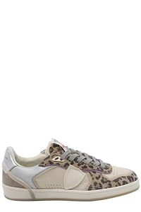 Philippe Model Pgal Animal-Print Low-Top Sneakers