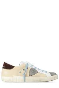 Philippe Model Prsx Logo Patch Lace-Up Sneakers