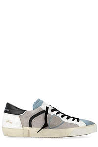 Philippe Model Prsx Logo Patch Lace-Up Sneakers