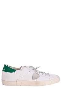 Philippe Model Prsx Logo Patch Lace-Up Sneakers