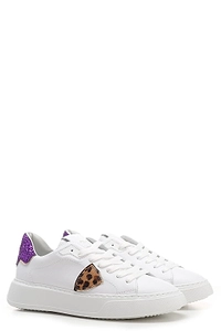 Philippe Model Round Toe Lace-Up Sneakers