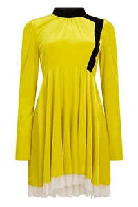 Philosophy Di Lorenzo Serafini Contrast Trim Dress