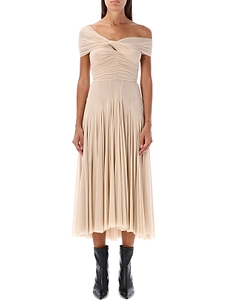 Philosophy Di Lorenzo Serafini Draped Midi Dress