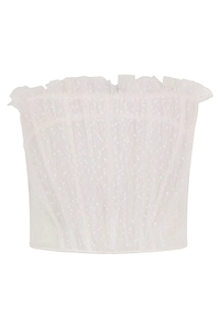 Philosophy Di Lorenzo Serafini Polka Dot Bustier Top