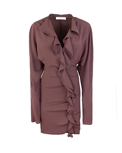 Philosophy Di Lorenzo Serafini Ruffle Detailed Mini Dress