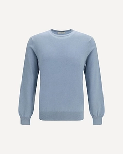 Piacenza Cashmere Cashmere Crewneck Knitted Sweater