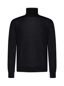 Piacenza Cashmere Turtleneck Knitted Jumper
