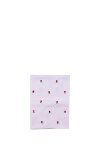 Piccola Giuggiola All Over Floral Embroidered Blanket