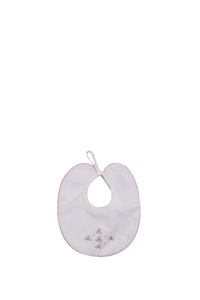Piccola Giuggiola Flower Embroidered Bib