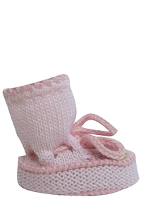 Piccola Giuggiola Lace-Up Knitted Pre-Walker Shoes