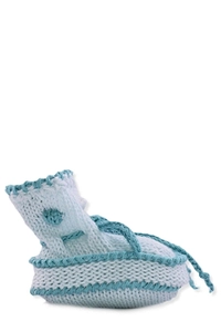 Piccola Giuggiola Lace-Up Knitted Pre-Walker Shoes