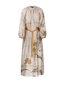 Pierre-Louis Mascia Aloe Floral Maxi Dress