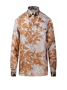 Pierre-Louis Mascia Aloe Printed Long-Sleeve Shirt