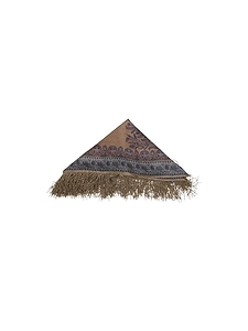 Pierre-Louis Mascia Aloeuw Fringed Triangle Scarf