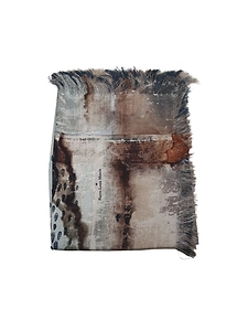 Pierre-Louis Mascia Aloeuwsw Printed Fringed Scarf