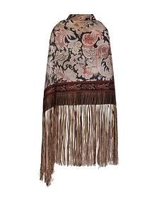 Pierre-Louis Mascia Aloeuwsw Fringed Patterned Scarf