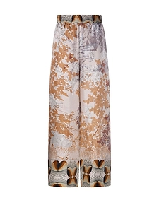 Pierre-Louis Mascia Cialda Printed Wide-Leg Pants