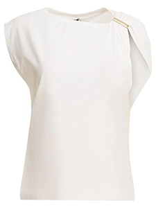 Pinko Golden Detail Crewneck Top