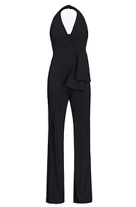 Pinko Halterneck Flared Jumpsuit