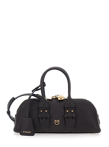 Pinko Logo Plaque Bowling Bag