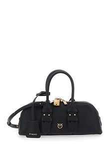 Pinko Logo Plaque Bowling Bag