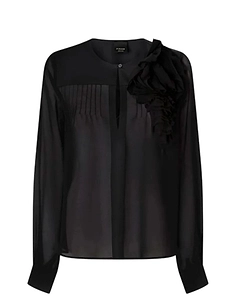Pinko Long-Sleeved Button-Up Shirt