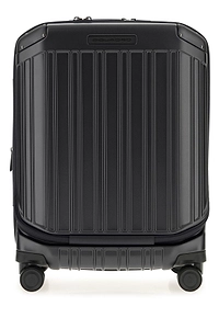 Piquadro Front-Open Cabin Trolley Suitcase