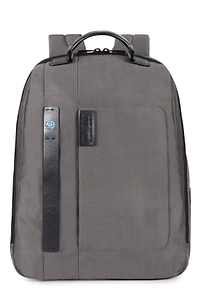 Piquadro Logo Detailed Large Frot-Pocket Backpack