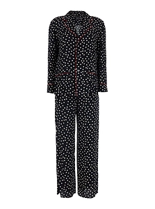 Plain Pois Polka-Dot Pyjamas