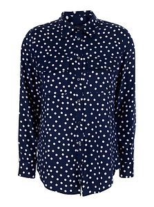 Plain Pois Pocket Shirt